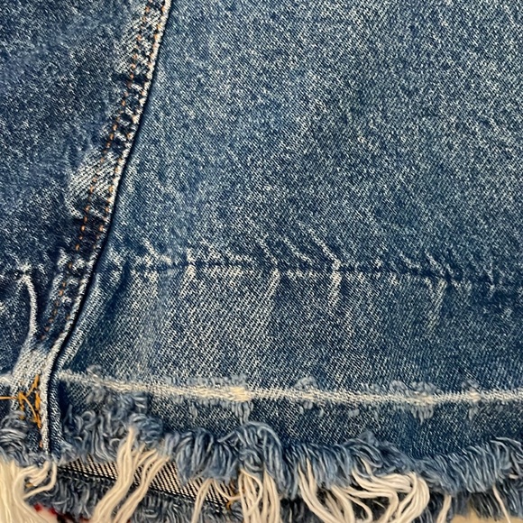 Zara long Jean skirt. EUC - Picture 9 of 9